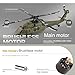 Ssccgym K170 UH60L Remote Controlled Helicopter Aircraft Plane 2.4Ghz 4CH RC Helicopter Heli Aileronless 6-Axis Gyroscope Altitude Hovering 3-Batteries for Adults Beginners