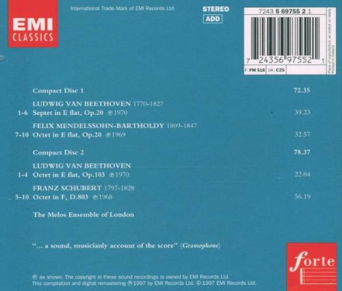 Forte - Beethoven / Mendelssohn / Schubert (Septett, Oktette)
