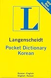 Langenscheidt's Pocket Dictionary Korean/English English/Korean