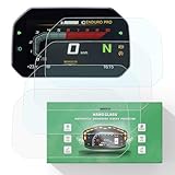 Mogico Motorcycle Accessories Nano Glass Dashboard Screen Protector Kit for BMW F800GS F900GS R1300GS Adventure 2024+ / F900R F900XR 2020+ / F750GS F850GS C400GT 2018+ (2x Ultra Clear & 2x Anti Glare)