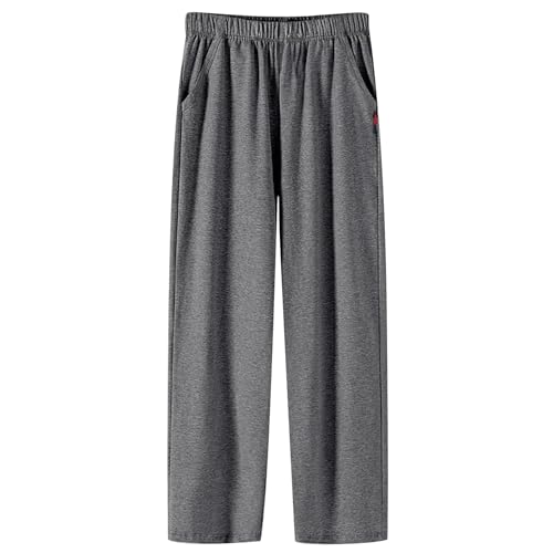 Pantaloni della tuta a gamba larga da uomo taglie forti