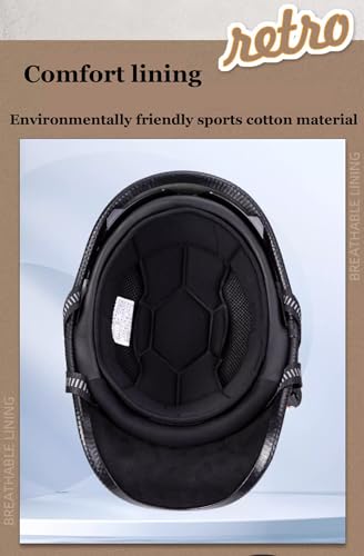 Casque vintage à face ouverte résolvant le manque de confort M - 7