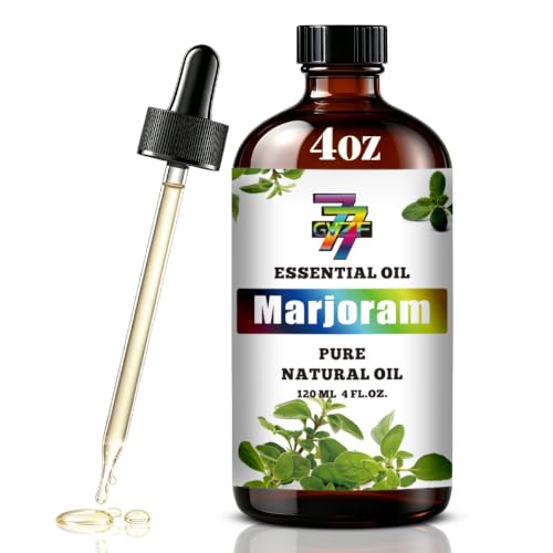 Image of Marjoram Essential Oil for Diffuser Massage Home, Marjoram 4 fl oz