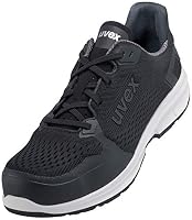 Uvex 1 Sport gelochter Halbschuh, Sicherheitsschuhe S1 SRC, Arbeitsschuhe für Damen & Herren, Schwarz, Größe 37 – Ansicht 4