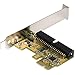 StarTech.com 1 Port PCI Express IDE Controller Adapter Card - Storage Controller - ATA - 133 MBps - PCIe x1, TAA (PEX2IDE)