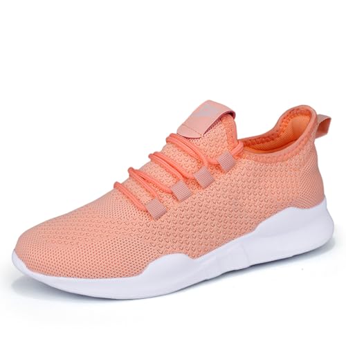 Image of Men's Running Shoes Lightweight Breathable Athletic Sneakers Non Slip Comfortable Walking Tennis Shoes for Gym Workout