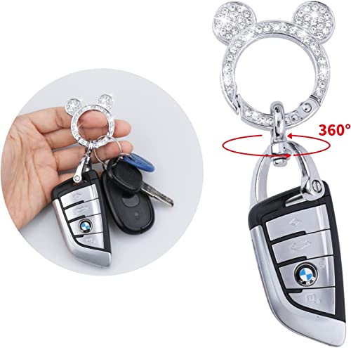 Bling Keychains For Women, Cute Crystal Rhinestone Keychain Accessories, Universal Key Chain Ring Clips For Car Keys,Key Holder For Keychain #TOP1