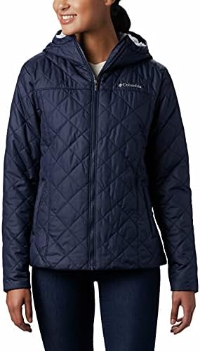 Columbia Women's Copper Crest Hooded Jacket, Dark Nocturnal, Large