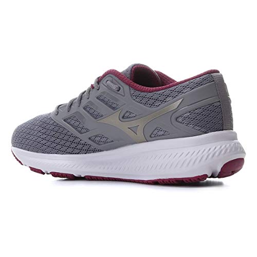 Tênis Action, Mizuno, Feminino, Cinza/Roxo, 39