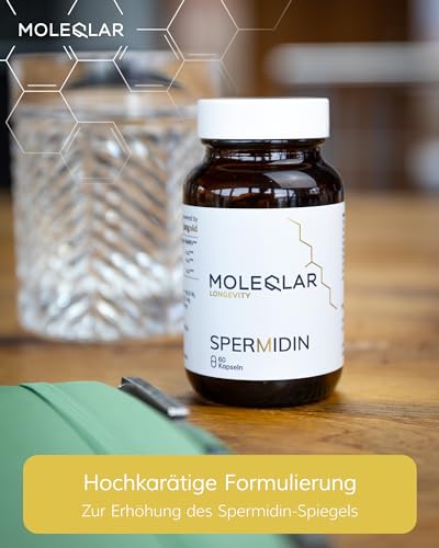 Spermidin Kapseln MoleQlar 60 Kapseln – Nahrungsergänzungsmittel
