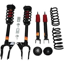 Strutmasters Air Suspension Conversion Kit with Camber Alignment Kit Compatible with Jeep Grand Cherokee 2016-2020 JC24FCK