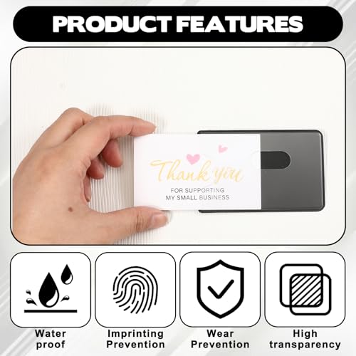 8 Stück RFID Blocker Kartenhülle, RFID Blocker Karte, Kreditkartenhülle Schutz,Kartenhülle Für Kreditkarten Und EC Karten, NFC Schutzhüllen, Credit Card Protector – Bild 6