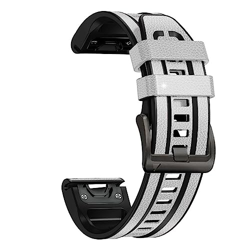 [JUSUTEK] vV GARMINp v+VRrvoh rWlXX^C cȂ X}[gEHb` QuickFit 22mm/26mm voh Svrvoh xg for GARMIN(K[~) FenixCD