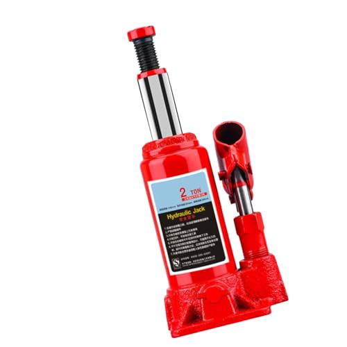 Cric-bouteille pour le changement de pneu d'urgence sur la route des vacances