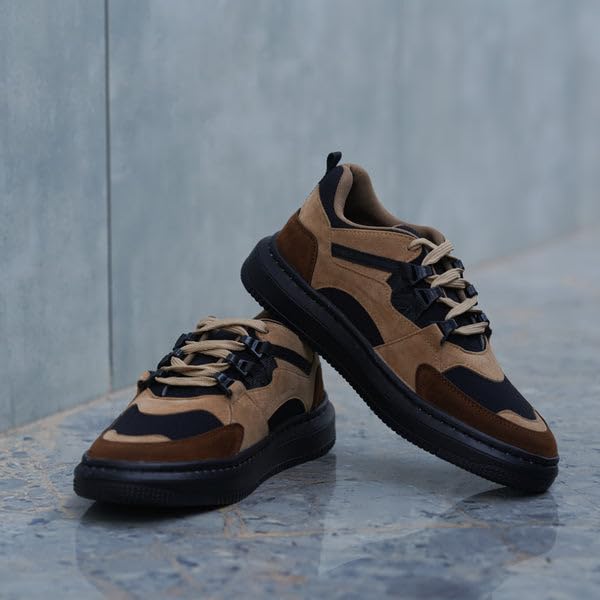 Image of Magnum Laceup Sneakers for Men | Stylish | Lightweight | Comfortable | Handcrafted | Memory Foam Soles for Extra Cushioning