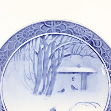 Amazon.co.jp: 1919年 ロイヤルコペンハーゲン イヤープレート「雪に覆