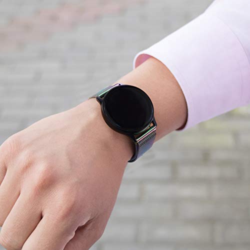 Image of Tobfit 22mm Strap Compatible for Fire-Boltt Ninja Call Pro, Phantom, Ring, Visionary (Watch Not Included), Stainless Steel Chain Strap with Magnetic Buckle for Men&Women