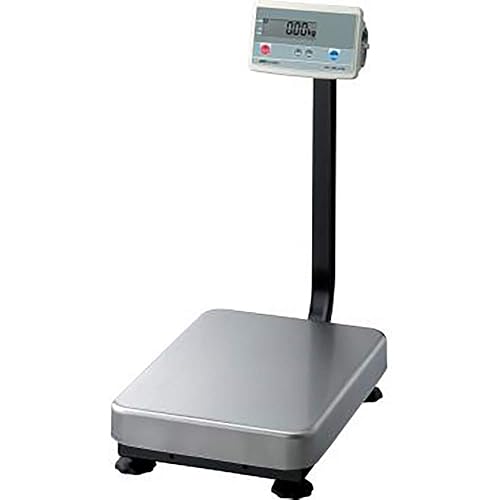 A&D Weighing Báscula industrial FG-30KAM, 60lb x 0.01 lb con columna de visualización