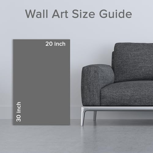 Image of PAPER PLANE DESIGN Canvas Gallery Wrap Framed Painting | Wall Art for Living Room, Bedroom, and Office Decor | Ready to Hang | Size 20 In x 30 In (E)