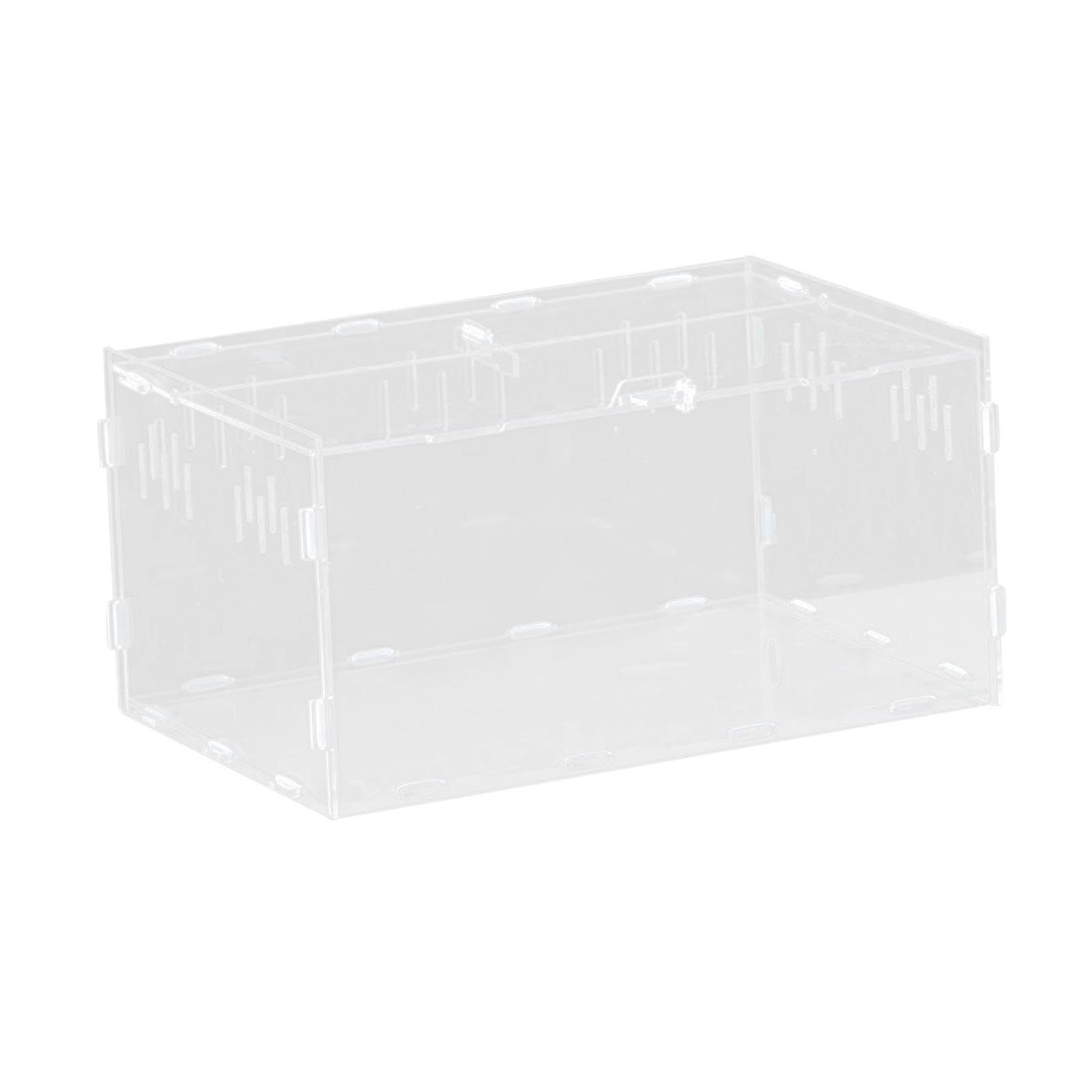 Boîte d'élevage de reptiles habitat animaux cage enclosure aquarium acrylique 30cm
