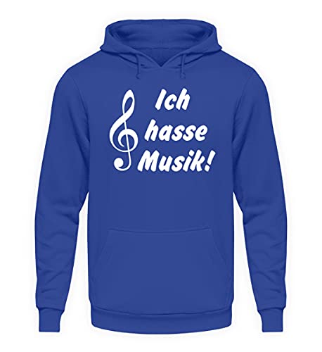 Sweat à capuche Je suis Lapin bleu XXXL hoodie surdimensionné original