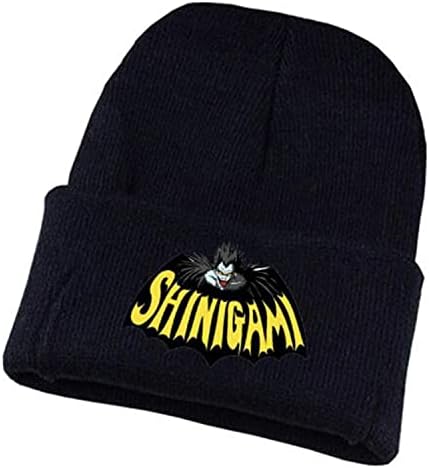 WANHONGYUE Death Note Anime Beanie Hat for Men Women Unisex Knit Cuffed Hat Winter Soft Warm Skull Cap