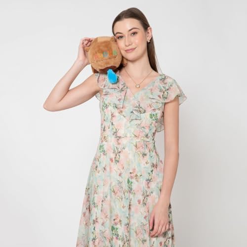 Image of ADORA Capybara Soft Plush Toy -Small Size 25 cm Cute and Cuddly Brown Plush Stuffed Animal for Babies, Kids Lovable Fluffy Capybara Plushies Realistic Design Stuffed Doll Snot-Pulling Fun for Kids