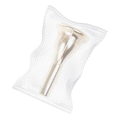 image for ERYUE Tuba Mouthpiece, Tuba Mouthpiece Solid Durable Brass Constructio