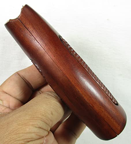 Wood Checkered Grips For Rossi 67, 68, 69, 71, 351, 511, 515, 518, Square Butt, New #TOP3
