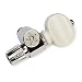 Five-Star 5th String Banjo Peg, Nickel with Ivoroid Knob