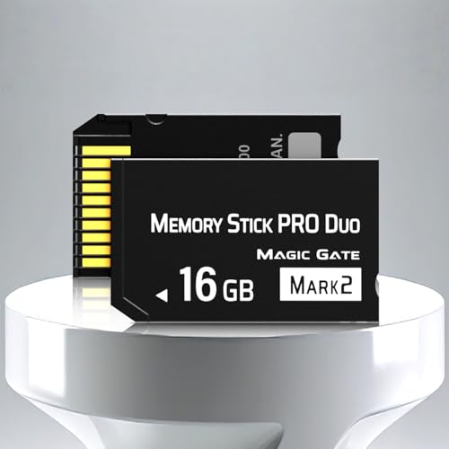 High Speed16GB Memory Stick Pro Duo (Mark2) for PSP and Camera - Reliable Storage Solution