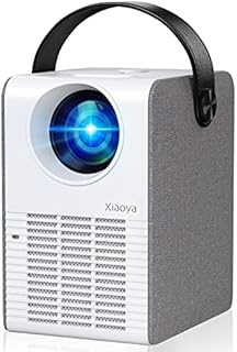 Projector, XIAOYA WiFi Mini Projector Built in Hi-Fi Speakers, Portable Projector 1080P Supported, Compatible with Ios/Android, TV Stick, PS4/5, HDMI, VGA, USB