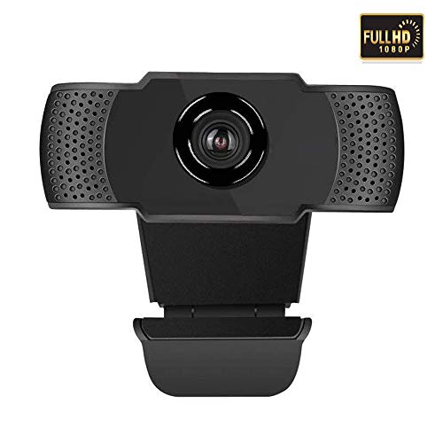 Aguoxing 1080P Webcam with Dual Microphones for Video Calling Gaming Conferencing, Laptop or