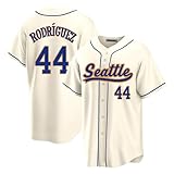 Custom Mens/Women/Youth Seattle Creamy Julio Rodríguez Baseball Stitched T-Shirt for Sports Fan