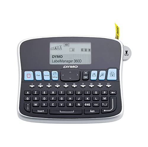 Dymo Etiqueteuse Labelmanager 360D, Clavier Azerty Fiche Eu (Type C)-image