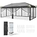 LEADZM Pavillon 3x6m,Faltpavillon,Wasserdicht,UV Schutz...