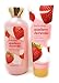 Generic Strawberry Cheesecake 2-in-1 Body Wash & Bubble Bath 16 fl oz & Strawberry Cheesecake Body Cream 8 oz (Pack of 2)