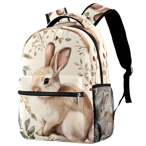 Sac à dos de voyage avec porte-bouteille et motifs licorne pour filles et garçons