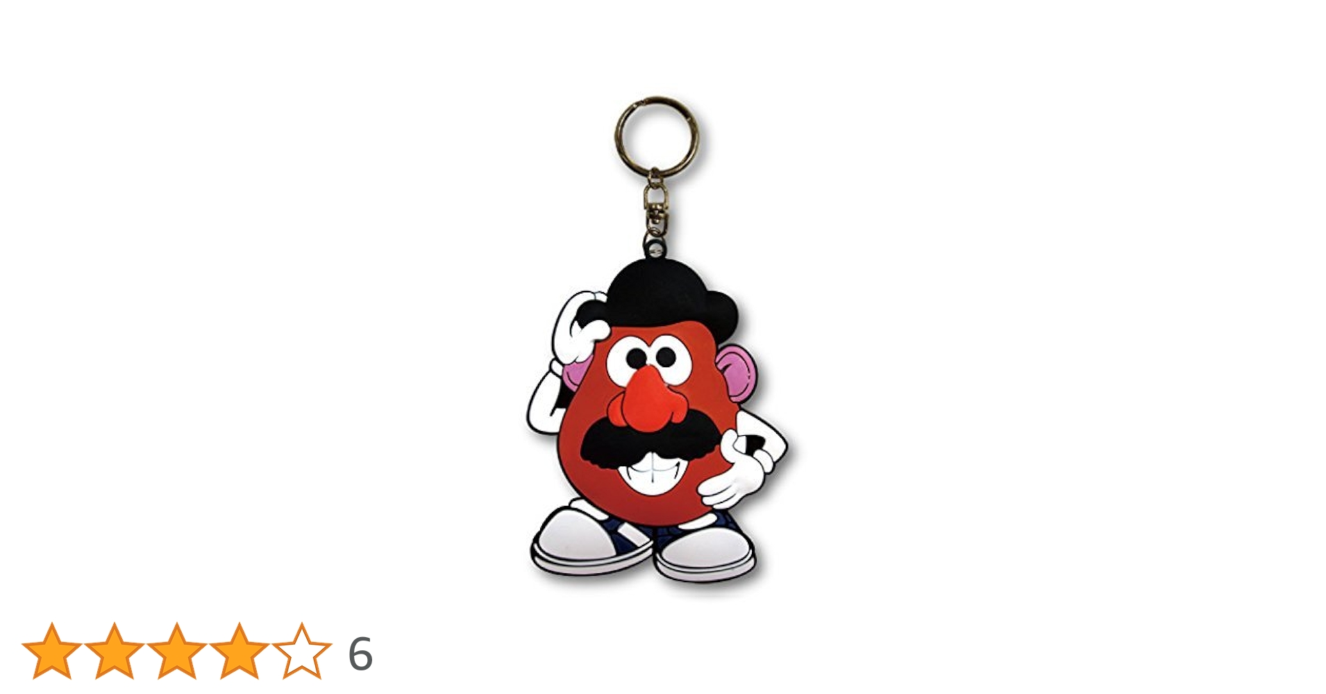 Amazon.co.jp: ラバーキーチェーン 【Mr.PotatoHead】 ポテト