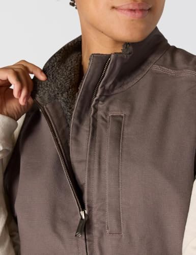 Image of Carhartt Women's Washed Duck Mock Neck Vest