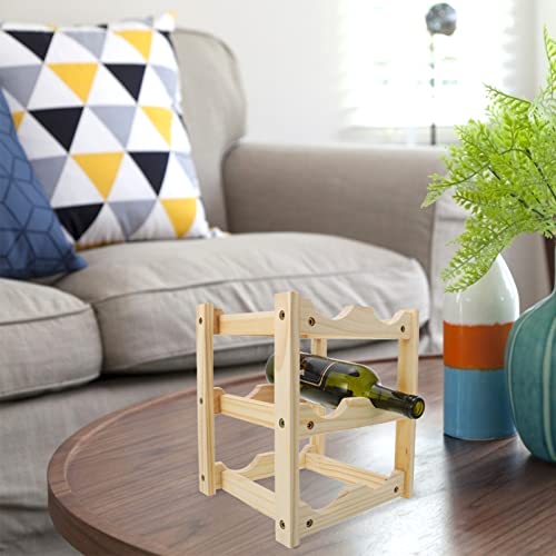 Soporte para Botellas de Vino en Madera miniatura 4