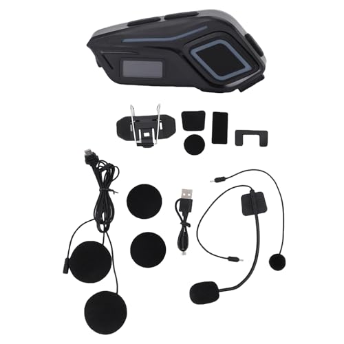 Auriculares para casco de moto manos libres bluetooth manos libres con voz 2