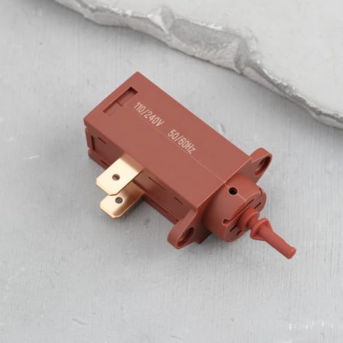 eMagTech 1x 2-Pol Thermischer Türverriegelungsaktuator Waschmaschine 110/240V 50–60Hz 100331.01 Kompatibel mit Dexter Kompatibel mit Whirlpool