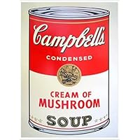 額装品/Sunday Bキャンベル缶Ⅱ GoldenMushroom/ウォーホル 額装品/Sunday Bキャンベル缶Ⅱ GoldenMushroom/ウォーホル