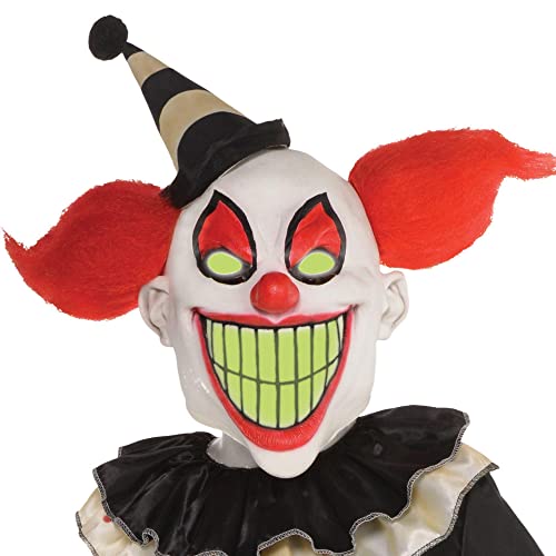 Creepy Carnival Clown Costume - Child Xl 14-16, 1 Pc #TOP2