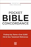  Pocket Bible Concordance  Softcover