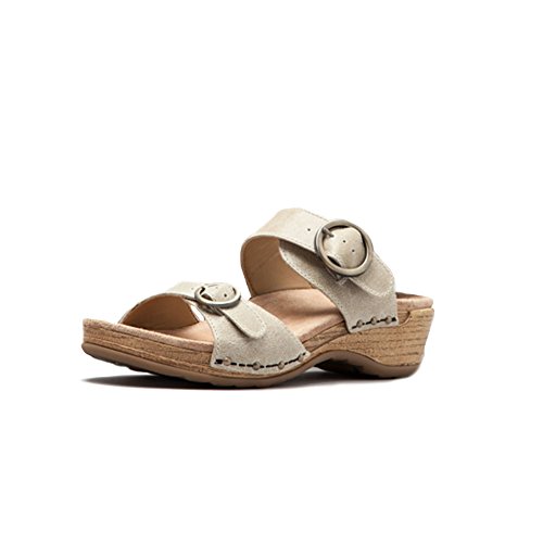 Dansko Women's Manda, Oyster Washed Leather, 40 EU/9.5-10 M US