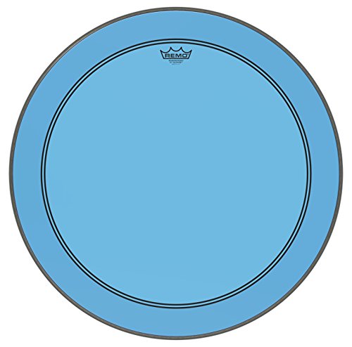 Remo Powerstroke P3 Colortone Blue Bass Drumhead, 26
