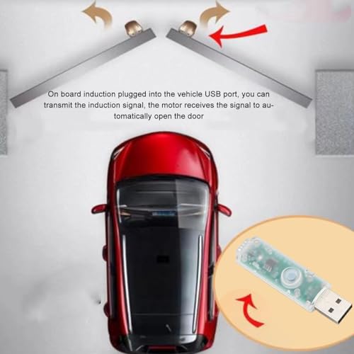 Abridor de puerta automático USB: entre a casa sin bajar del coche usando el sensor integrado 3