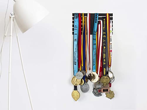 Miniatura 2 de Contraxt Medallero Colgador De Medallas. Soporte Organizador Cuelga Medallas Deportivas Regalos Para Deportistas Basico Basico, M